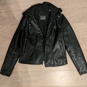 Levi's Womens Vegan Leather Moto Jacket